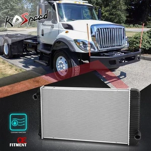 2-Row Aluminum Radiator for International 7300-7700/WorkStar 7600 7700 2002-2011 - Picture 1 of 6