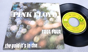 PINK FLOYD FREE FOUR Italy Harvest 7" VINYL SINGLE PICTURE SLEEVE 1978 REISSUE - Picture 1 of 2