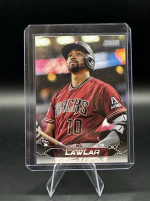 2024 Topps Stadium Club Jordan Lawlar Rookie #12 RC Diamondbacks - Image 1 of 2