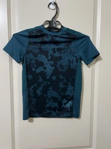 Champion C9 Boys Tee Dri fit size Med 8-10 Teal and Black - Picture 1 of 4