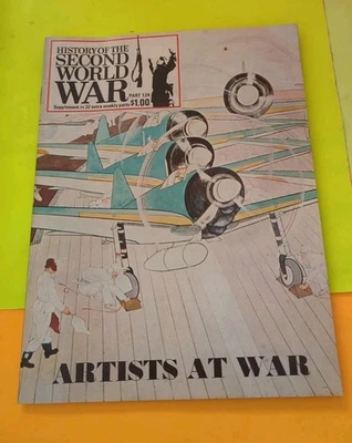History of the Second World War Magazine, No  124, Artists At War, Art Images  - Image 1 of 4