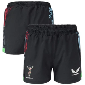 Harlequins Herren Rugby Shorts Castore 3rd 23/24 Pro Shorts - Neu - Bild 1 von 3