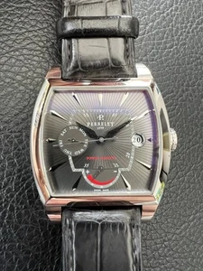 PERRELET Power Reserve Day Date A1021 Grey Dial Automatic Winding Men's Watch - Picture 1 of 20