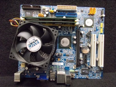 Gigabyte GA-T671MG, 1,66 Hz, 2 GB RAM, With Cover, HP Pavilion T3000. #K-394-02 - Image 1 of 4