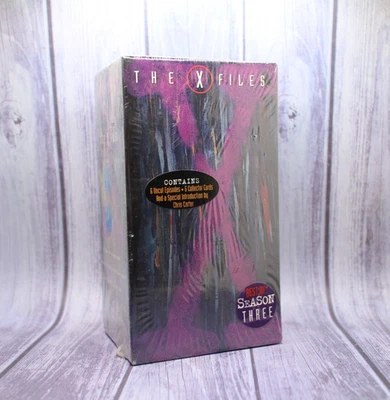 The X Files Box Set VHS Best of Season Three 3-Tapes 1997 NEW SEALED Sci-Fi - Image 1 of 4