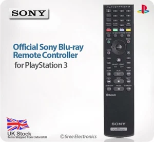 Playstation 3: PS3 Bluray Remote Controller *in Good Condition * - Picture 1 of 2