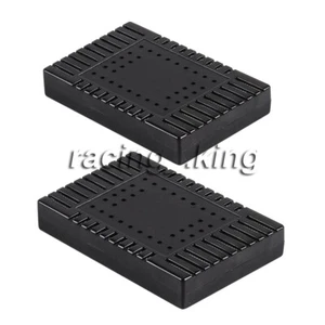 2 Pcs BK Rectangle Tobacco Smoking Cigar Hygrometer Humidor Sponge Humidifier - Picture 1 of 5