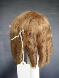 Blond human Hair DOLL WIG - Head 8.07" 20.5 cm - old or modern doll - Jumeau BRU - Picture 1 of 6