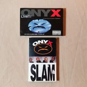 Onyx SLAM & LIVE 2 Cassette Single Cassingle LOT W/ Kali Ranks NOT CD 12" Vinyl - Bild 1 von 8