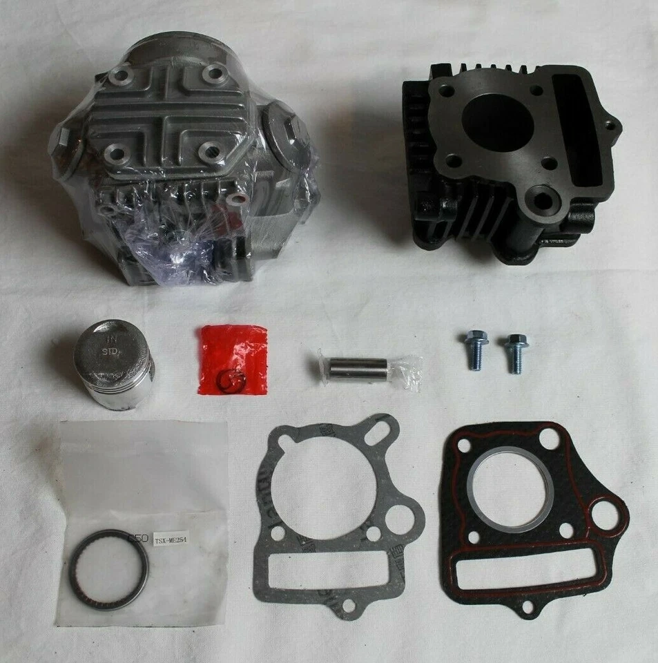 Honda XR50 CRF50 Top End Rebuild Kit Cylinder Head Piston 2000-2019 - Image 1 of 4