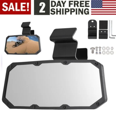 Espejo retrovisor central todoterreno Can Am Defender HD5/HD8/HD10 2016-2024 Foto 1 de 4