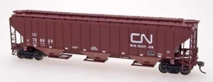 Intermountain 3-bay covered hopper Illinois Central #766014 (CN paint) NEW! - Picture 1 of 1
