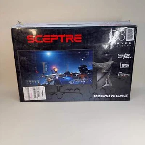 Sceptre 32" C325B-185RD HD Vertical Alignment 240Hz Curved Gaming Monitor - Picture 1 of 1