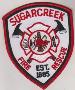 Sugarcreek OHIO Fire Rescue Department patch shipped from Australia - Picture 1 of 1