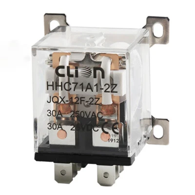 1PCS JQX-12F 2Z DC12V For CLion RELAY DPDT 12VDC 30A 8PIN NEW - Image 1 of 2