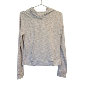 Suéter deportivo activo gris con capucha elástico Yogalicious talla S - Imagen 1 de 6