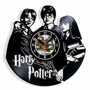 Harry Potter Vinyl Wall Clock Gift Birthday Holiday Art Home Room Decor Design - Picture 1 of 5