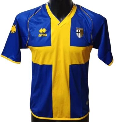 MAGLIA  PARMA F.C. 2007/2008 AZZURRO CROCIATA MANICHE CORTA TG. M - Immagine 1 di 4