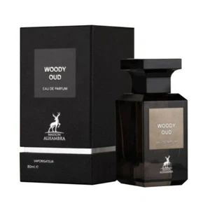 Woody Oud 80 ml EDP by Maison Alhambra -FREE SHIPPING WORLDWIDE HURRY - Picture 1 of 3