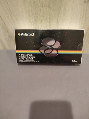 Polaroid Optics 58mm 4-Piece Camera Filter Kit Set (UV,CPL,FLD) - Image 1 of 4