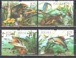 Poland 2004 Flora and Fauna - Mi 4101-04 - MNH(**) - Zdjęcie 1 z 1