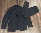 Sene Soho Flex Tech Sport Coat Blazer 40 Jacket And Pants 34X34 Color Gray