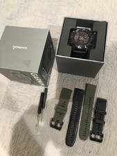 GARMIN FÉNIX 5 SAPPHIRE GLASS SLATE GRAY WITH 3 STRAPS.