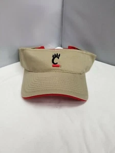 Cincinnati Bearcats NCAA Top Of The World Adult Unisex Khaki Curved Visor OSFM - Picture 1 of 4