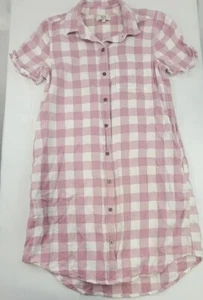 Vestido True Craft para mujer malva a cuadros talla pequeña con bolsillos - Imagen 1 de 8