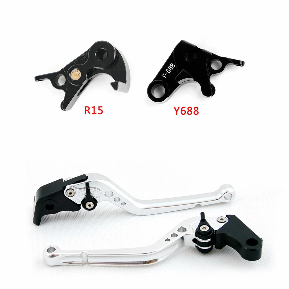 Long Clutch Brake Lever fit for Yamaha YZF R1/R1M/R1S 15-2021 YZF R6 2017-20 T9 - Image 1 of 4