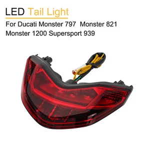 LED Integrated Tail Light For Ducati Supersport 939 Monster 821/797 Monster 1200 - Picture 1 of 18
