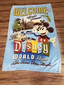 Walt Disney Mickey Mouse Beach Pool Towel Disney World Resort Lake Buena Vista 1 - Picture 1 of 8