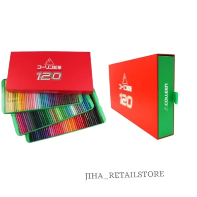 Colleen 120 Color Pencils Crayon Gift Kids  Drawing Painting Colouring Sketch - Image 1 of 4