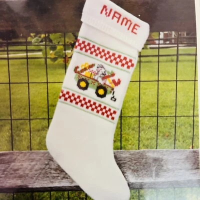 Hollie Designs Bunny & Wagon Stocking Stitch Patterns 2 Packets Vintage NOS - Image 1 of 3