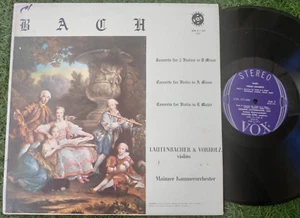 Bach - Violin Concertos Lautenbacher Vorholz VOX Stereo LP ED1 NM- - Picture 1 of 1