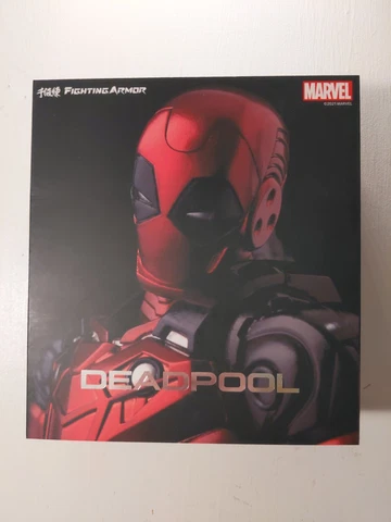 Sentinel Marvel Fighting Armor Deadpool Action Figure Brand New Sealed Cover