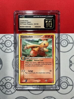 NEW CGC 10 PRISTINE Combusken 2007 EX Power Keepers 29/108 PSA 4095 - Image 1 of 2