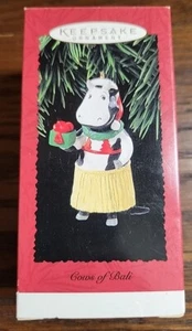 Hallmark Keepsake Ornament Cows of Bali 1995 - Picture 1 of 4