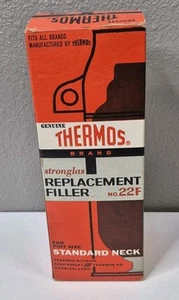 RIEMPITIVO DI RICAMBIO STRONGLAS THERMOS VINTAGE nuovo con scatola collo standard n. 22F NOS - Foto 1 di 4