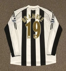 Titus Bramble Matchworn & Signed Newcastle United 2005-07 Home Shirt, VGC - Bild 1 von 9