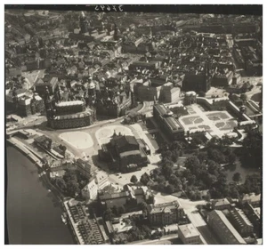 ZZ-3224/ Dresden Foto Luftbild 14 x 13 cm ca.1938 - Picture 1 of 2
