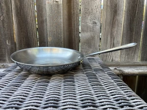 Padella padella in acciaio inox completamente rivestita Metalcrafters 10" difetto USA - Foto 1 di 17