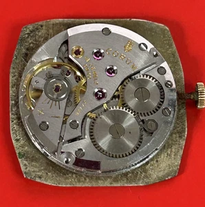 Vintage Corum Villeret AV 423 Mechanical Watch Movement 18 JEWELS Working (R83) - Picture 1 of 6