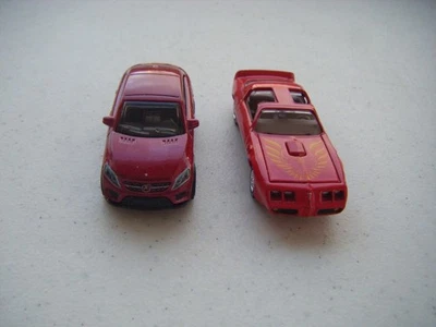 1 Pontiac Firebird 1979 T/A y caja de cerillas suelta Mercedes Benz GLE CUPÉ Foto 1 de 4