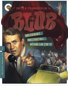 THE BLOB (1958) CRITERION VG DVD SCIENCE-FICTION AND HORROR AND A CULT CLASSIC! - Picture 1 of 1
