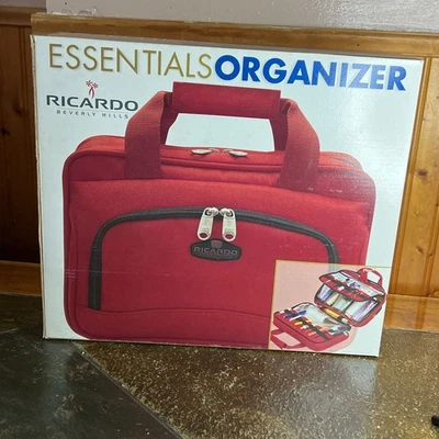 Ricardo Beverly Hills Essentials Organizer - 13"x9"x4" NIB - Black - Image 1 of 3