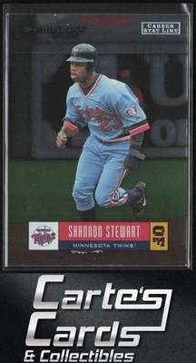 Shannon Stewart 2005 Donruss #244 Stat Line Career Minnesota Twins 99/303 - Image 1 of 2