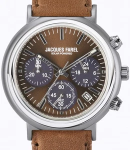 JACQUES FAREL hayfield ÖKO Solaruhr Chrongraph UVP* 159,00 EUR Ref. ORST 3002 - Picture 1 of 5