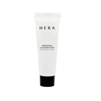HERA Refreshing Cleansing Foam 50g + Deep Cleansing Oil 50ml K-Beauty - Image 1 of 2