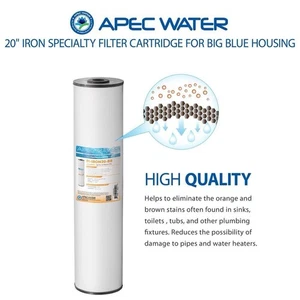Pentair Pentek RFFE20-BB Big Blue Water Filter, 20-Inch, Whole House Radial F... - Picture 1 of 3